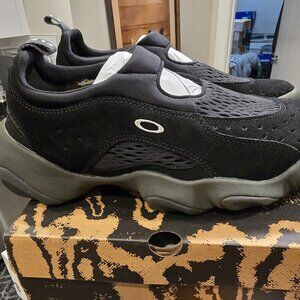 Oakley Factory Team Suede Flesh x BRAIN DEAD Sandal Black 2025 Men's Size 12 NEW